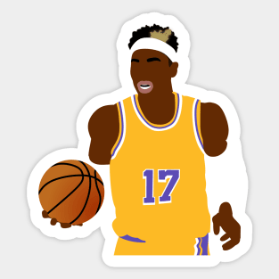 Dennis Schroder Lakers Sticker